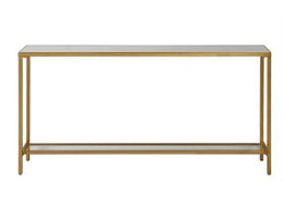 Hayley Gold Console Table