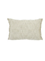Lumbar Fringe Pillow, Ivory