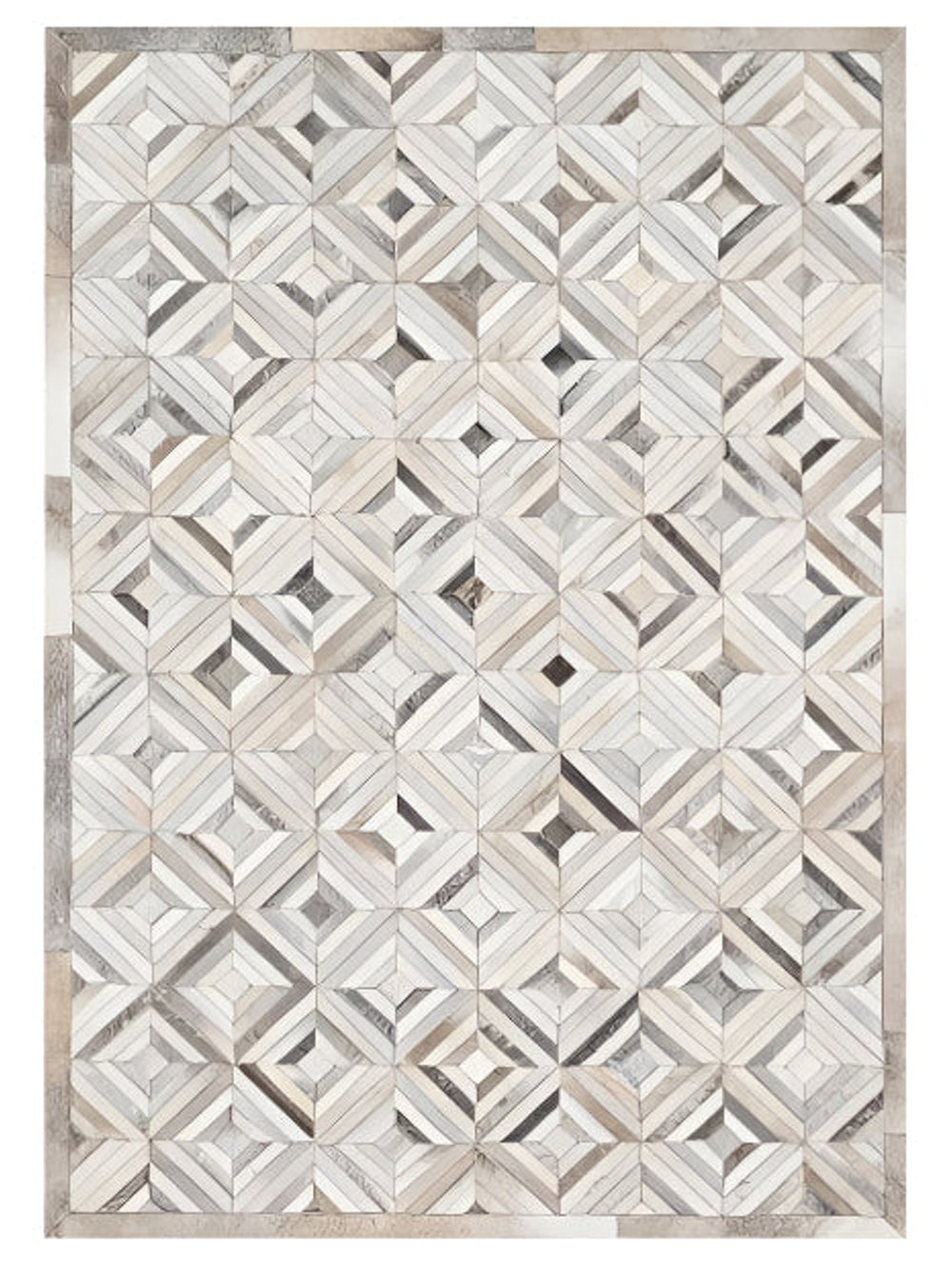 Promenade Ivory | Grey Rug 8X10