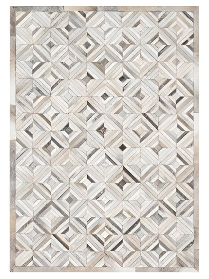 Promenade Ivory | Grey Rug 8X10