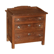 Small Three Drawer Wood Chest