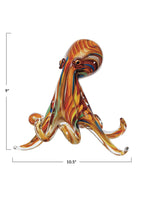 Handmade Art Glass Octopus