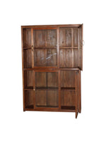 Mutli Door Wood & Glass Cabinet