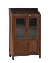 Glass Almirah w/Top Shelf