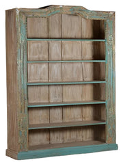 Painted Wood Bookshelf