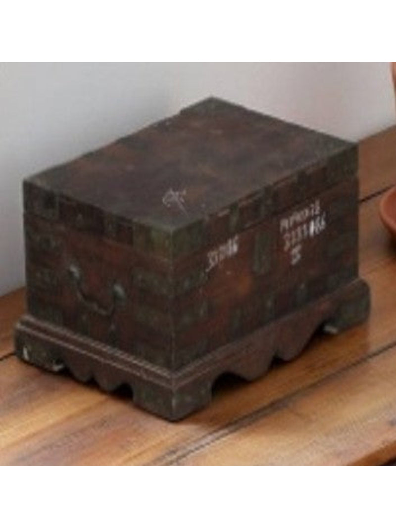 Wooden Box on Stand