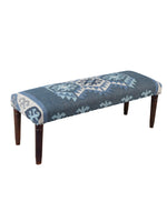 Blue Accent Bench