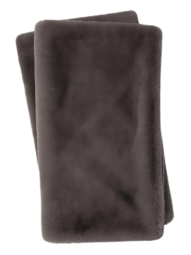 Handcrafted Charcoal Throw