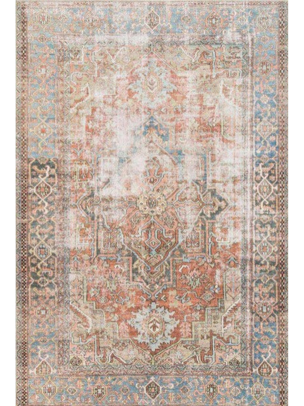 Loren Terracotta |Sky Rug 8X10