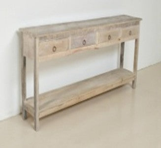 Light Wooden Console Table