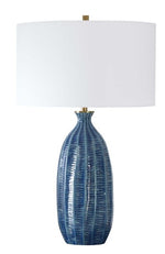 Bixby Blue Table Lamp