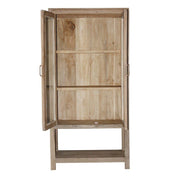 Glass Armoire w/Shelf