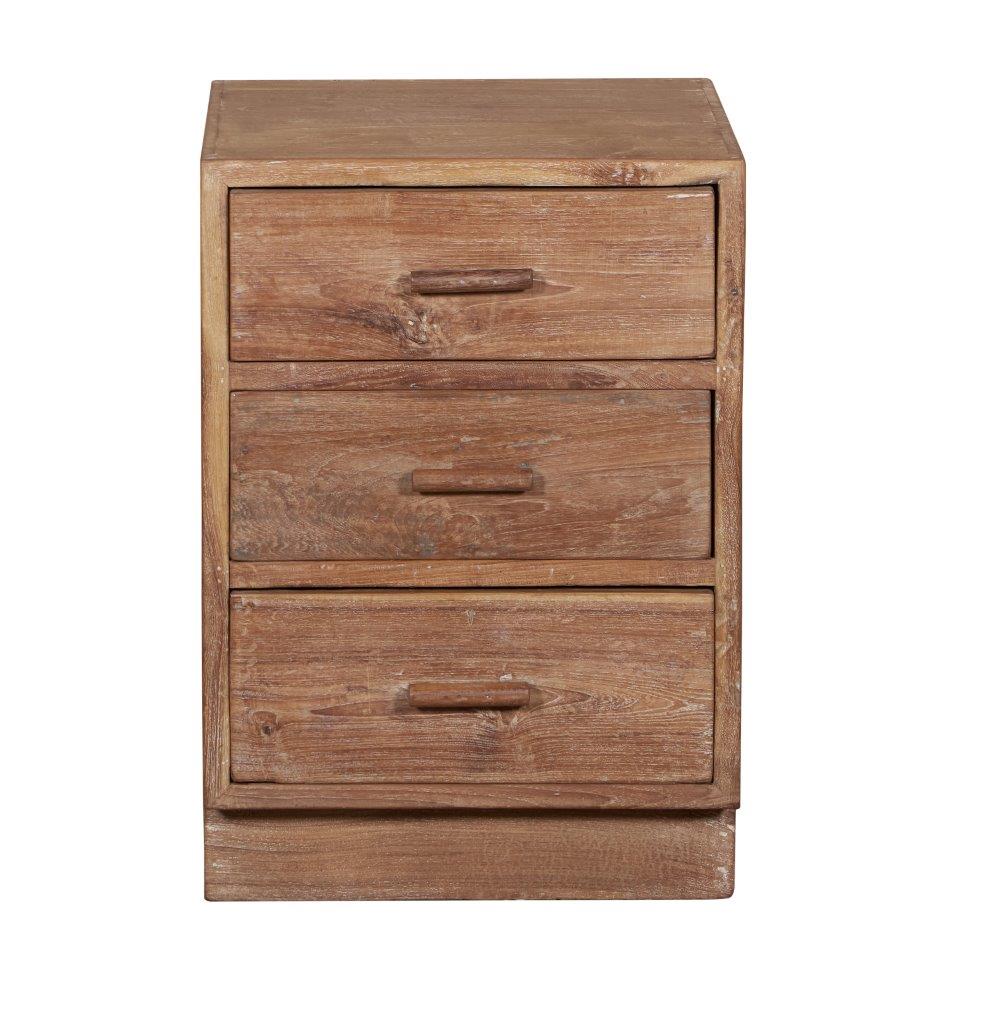 Small Wood Chest w/Wood Handles