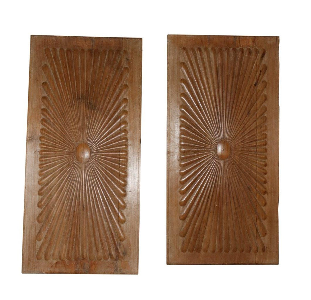 Carved Wood Panel