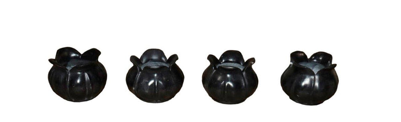 Black Marble Pot