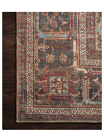 Loren Rug Brick|Midnight Rug 8X10