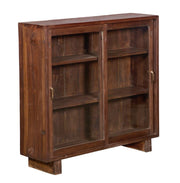 Sliding Door Glass Cabinet
