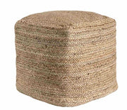Jute Natural Pouf