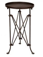 Round Bronze Small Table