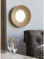 Beaded Sunburst Mirror SM