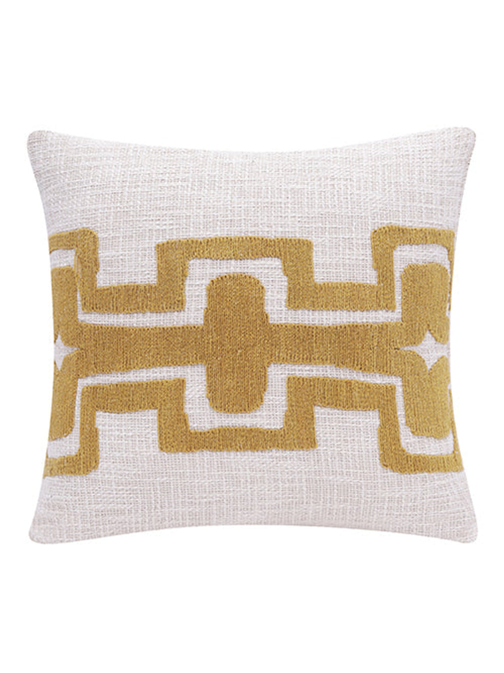 Modern Geo Pillow | Ochre