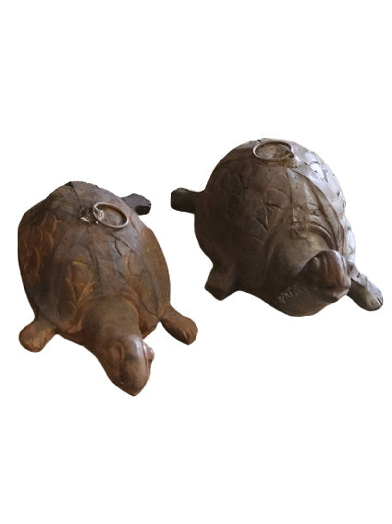 Wood Carved Tortoise