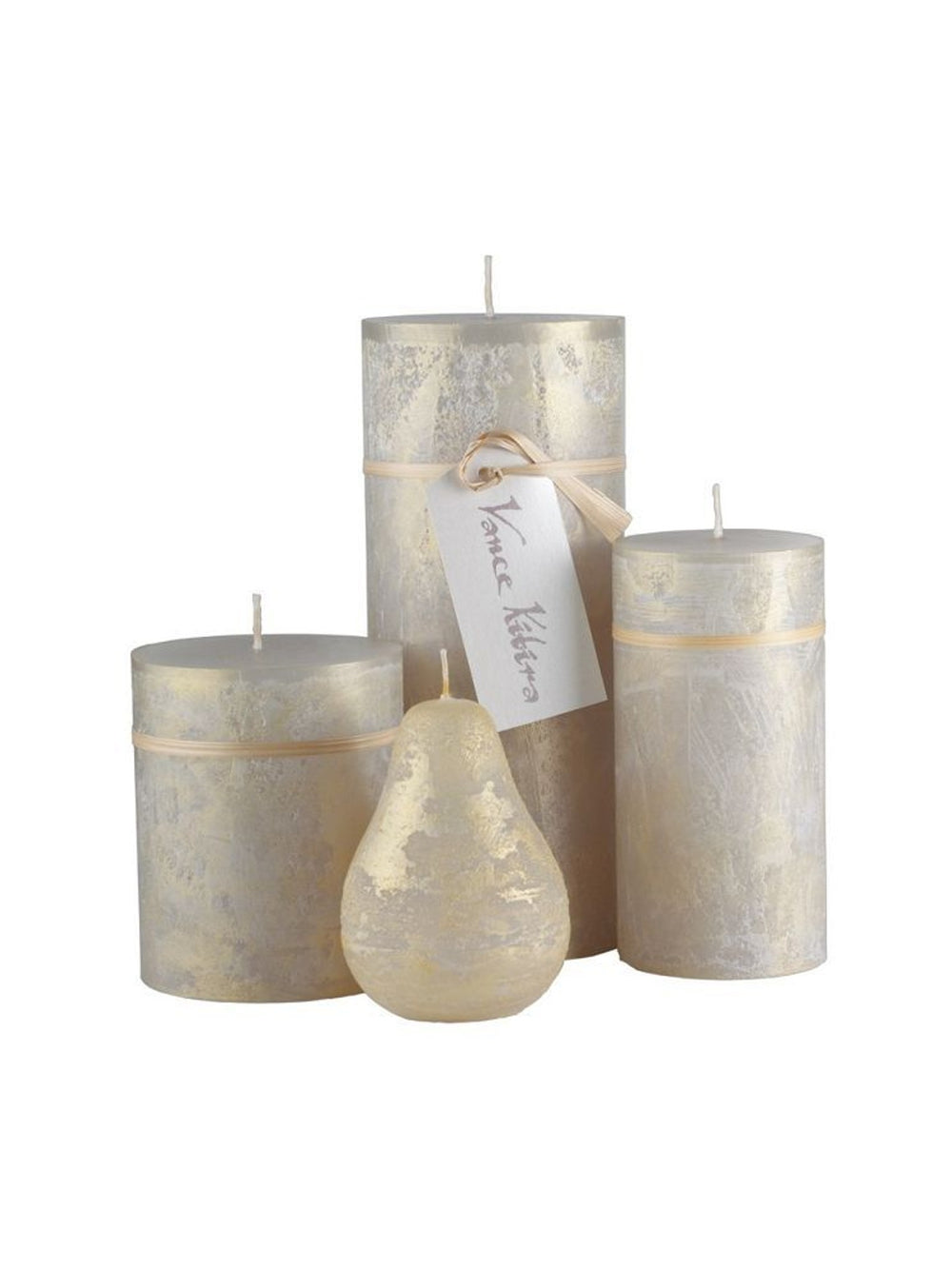 Ritz Timber Pillar - White/Pearl
