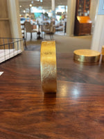 Round Gold Leaf Base 4.5"