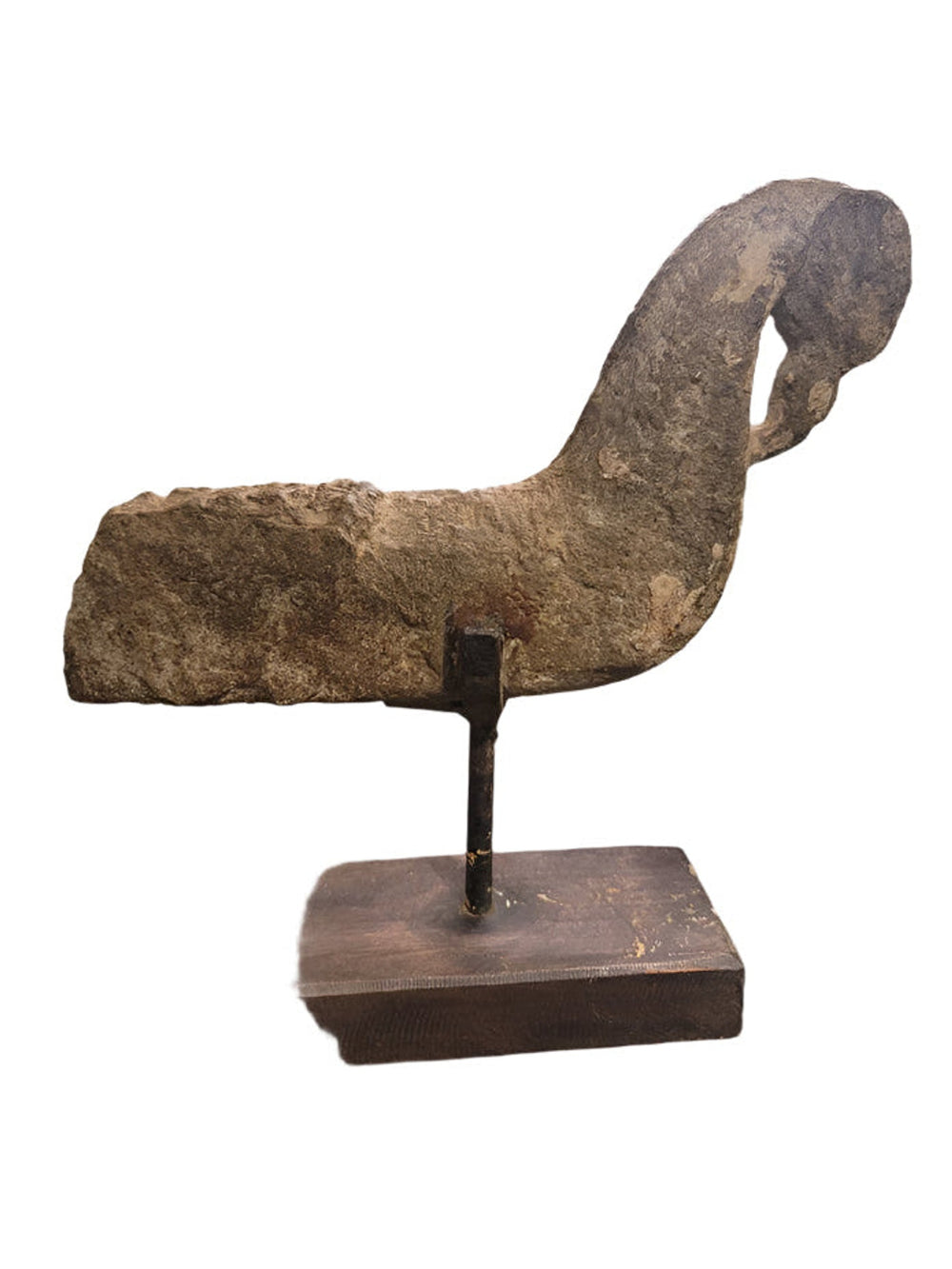 Stone Bird on Stand