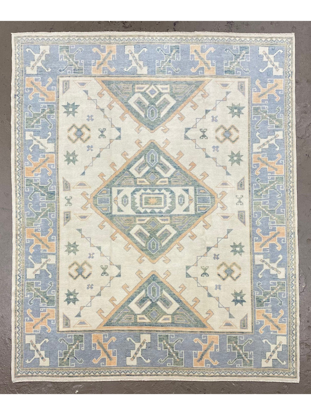 Turkish Oushak Rug 6 | 8'5" x 11'