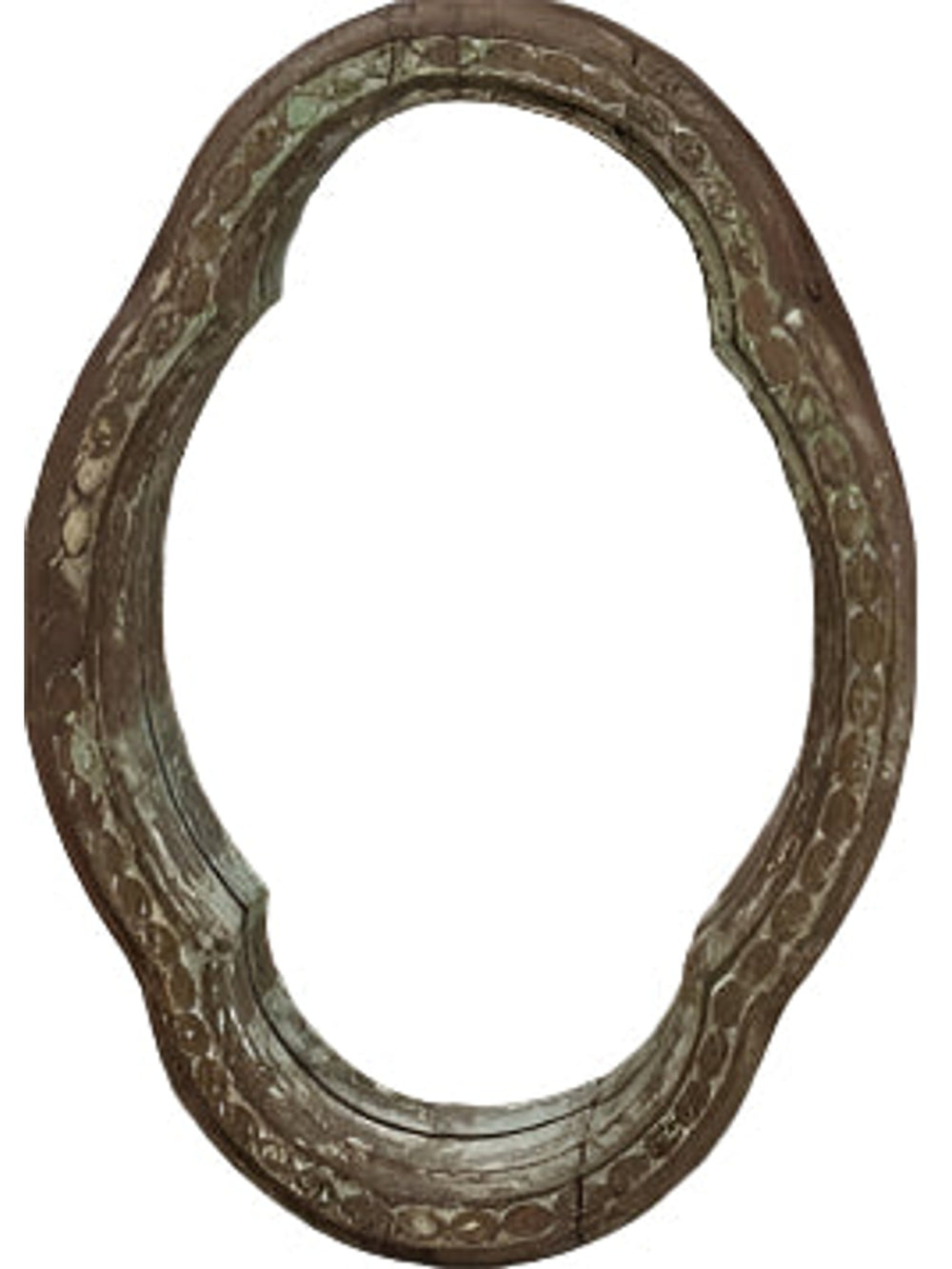 Old Wood Framed Mirror