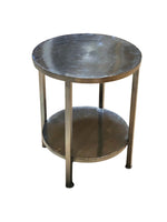 Paxton End Table | Nickel
