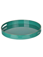 Mimosa Round Tray | Turquoise