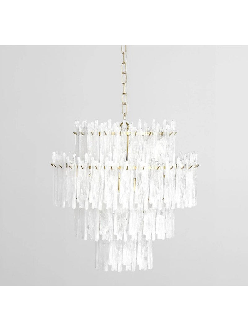 Everly Glass Round Chandelier