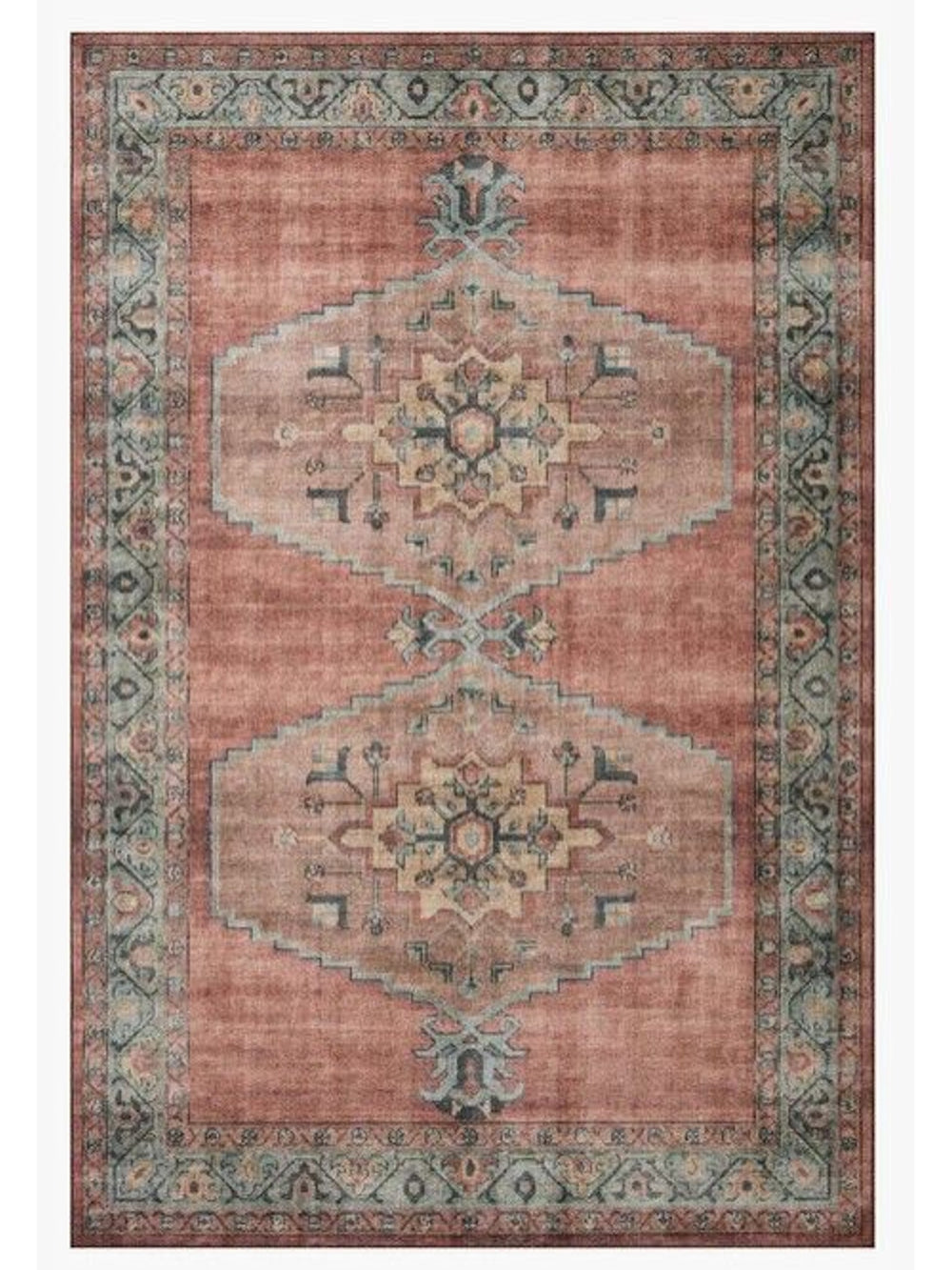 Heidi Rug | Spice Aqua 2X5