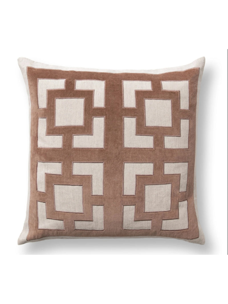 Corbin Pillow | Frothed Brown 22"