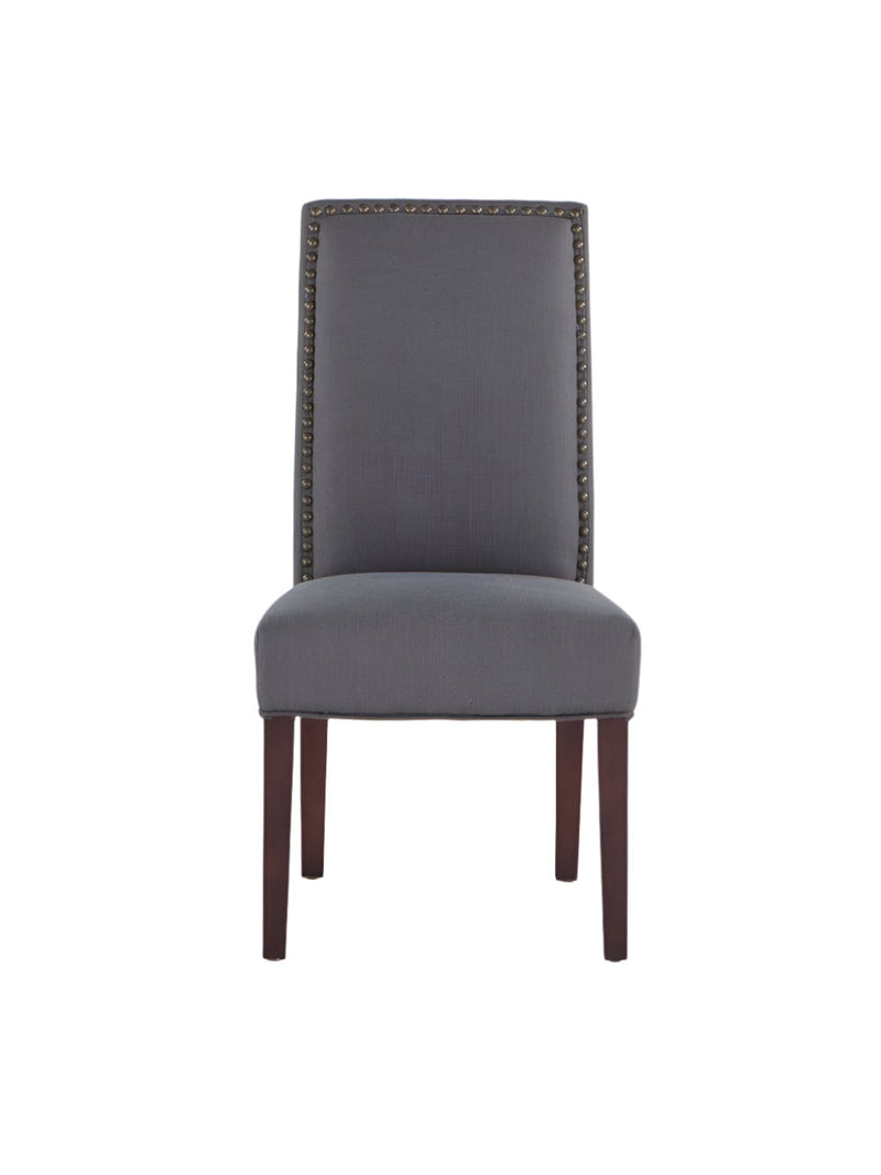 Crest Jones Chair | Grey Linen