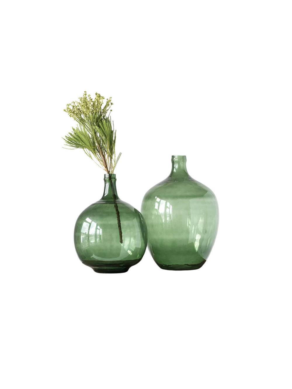 Green Glass Bottle 16”