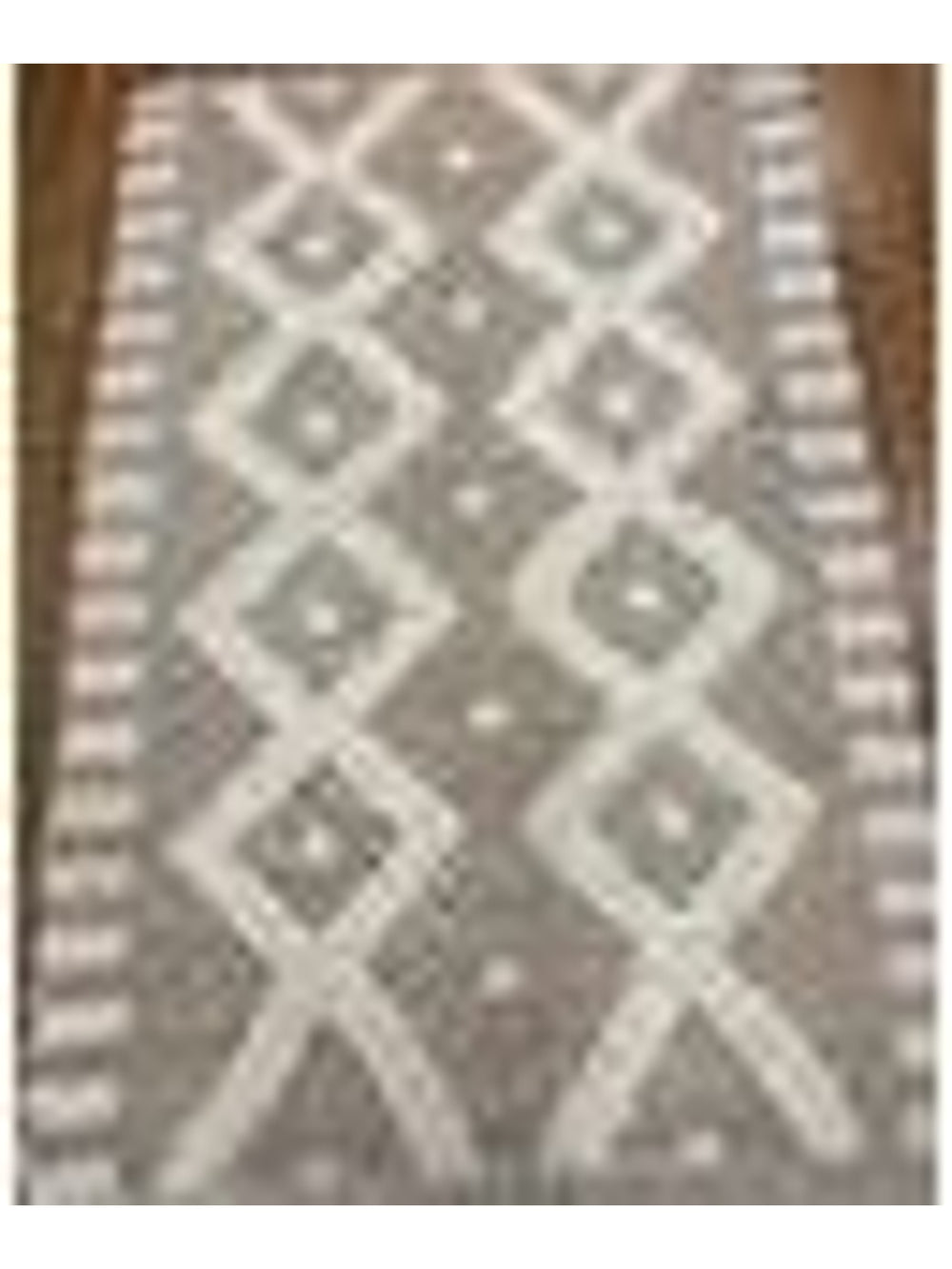 Beige/Natural Geoblock Rug