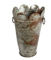 Scalloped Iron Planter