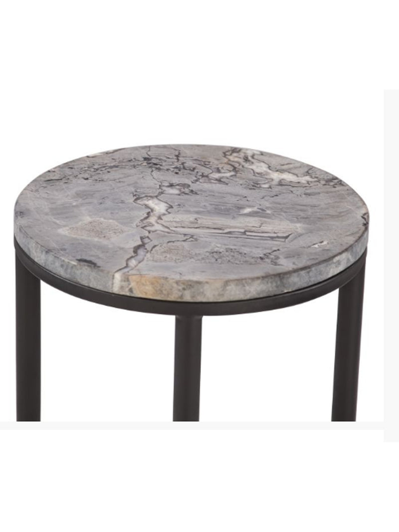 Calico Side Table | Gray