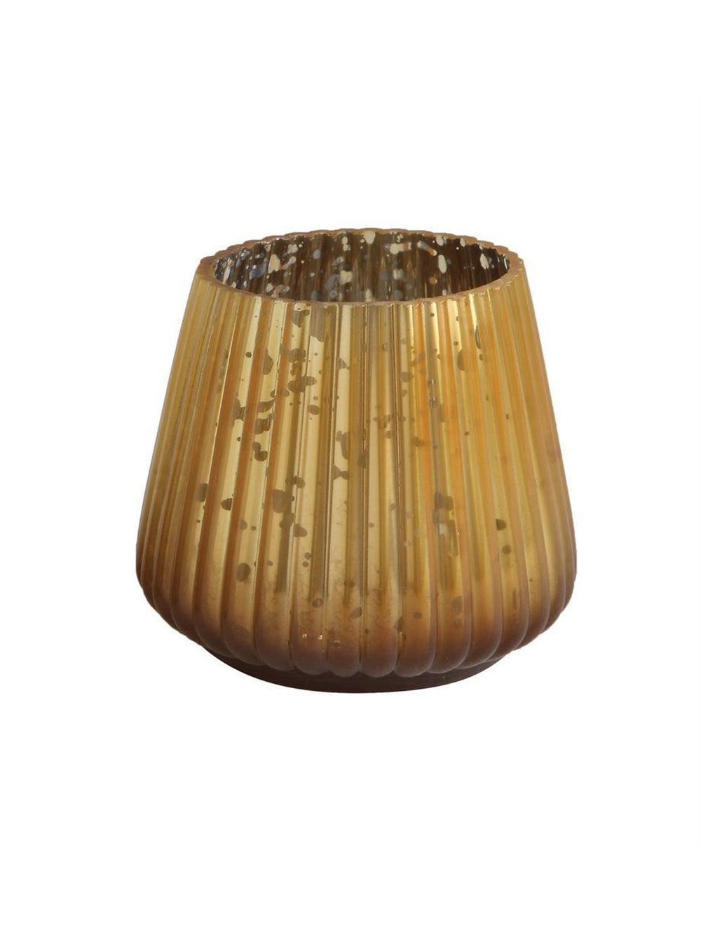 Gold Mercury Glass Tealight Holder