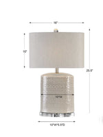 Modica Taupe-Gray Lamp