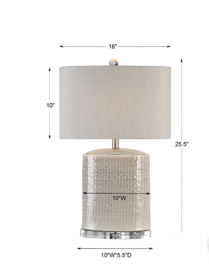 Modica Taupe-Gray Lamp