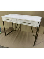 Meredith Desk | White BRZ
