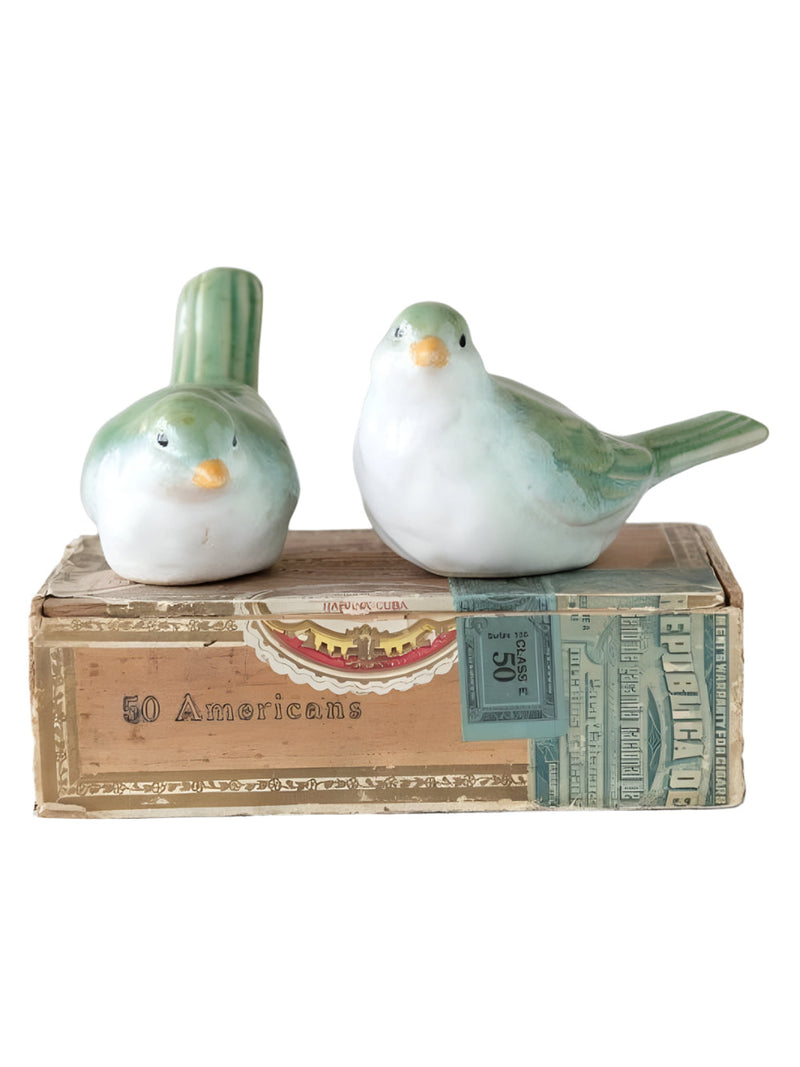 Stoneware Bird | Green