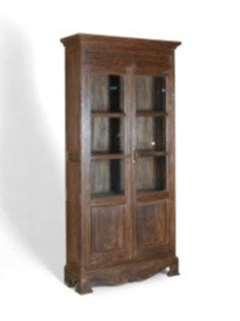 Wood Glass Cabinet