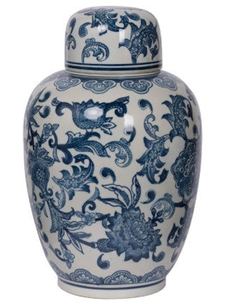 Blue & White Ginger Jar