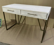 Meredith Desk | White BRZ