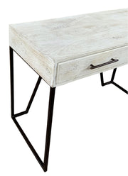 Meredith Desk | White BRZ